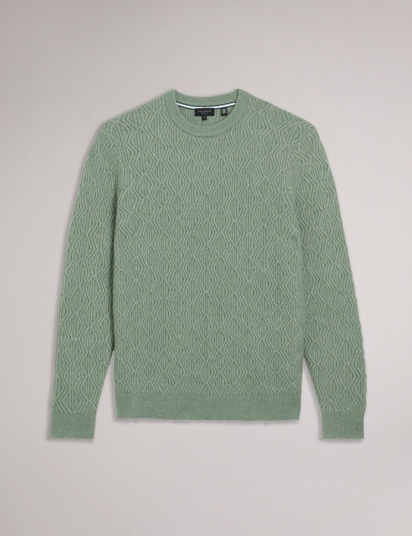 Ted Baker ATCHET - Crew Neck PALE GREEN