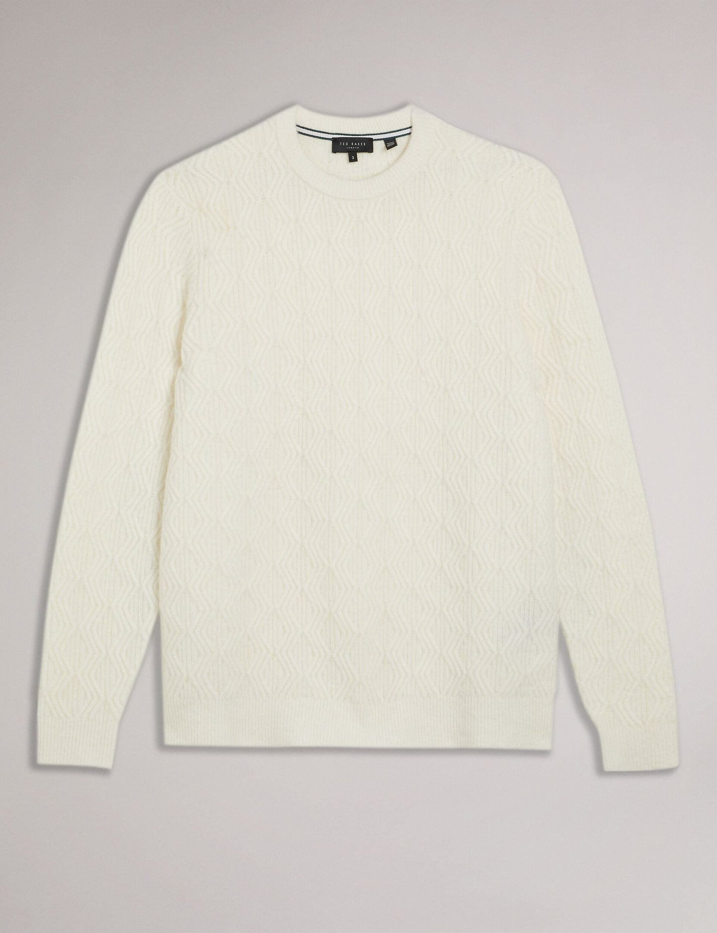 Ted Baker ATCHET - Crew Neck ECRU