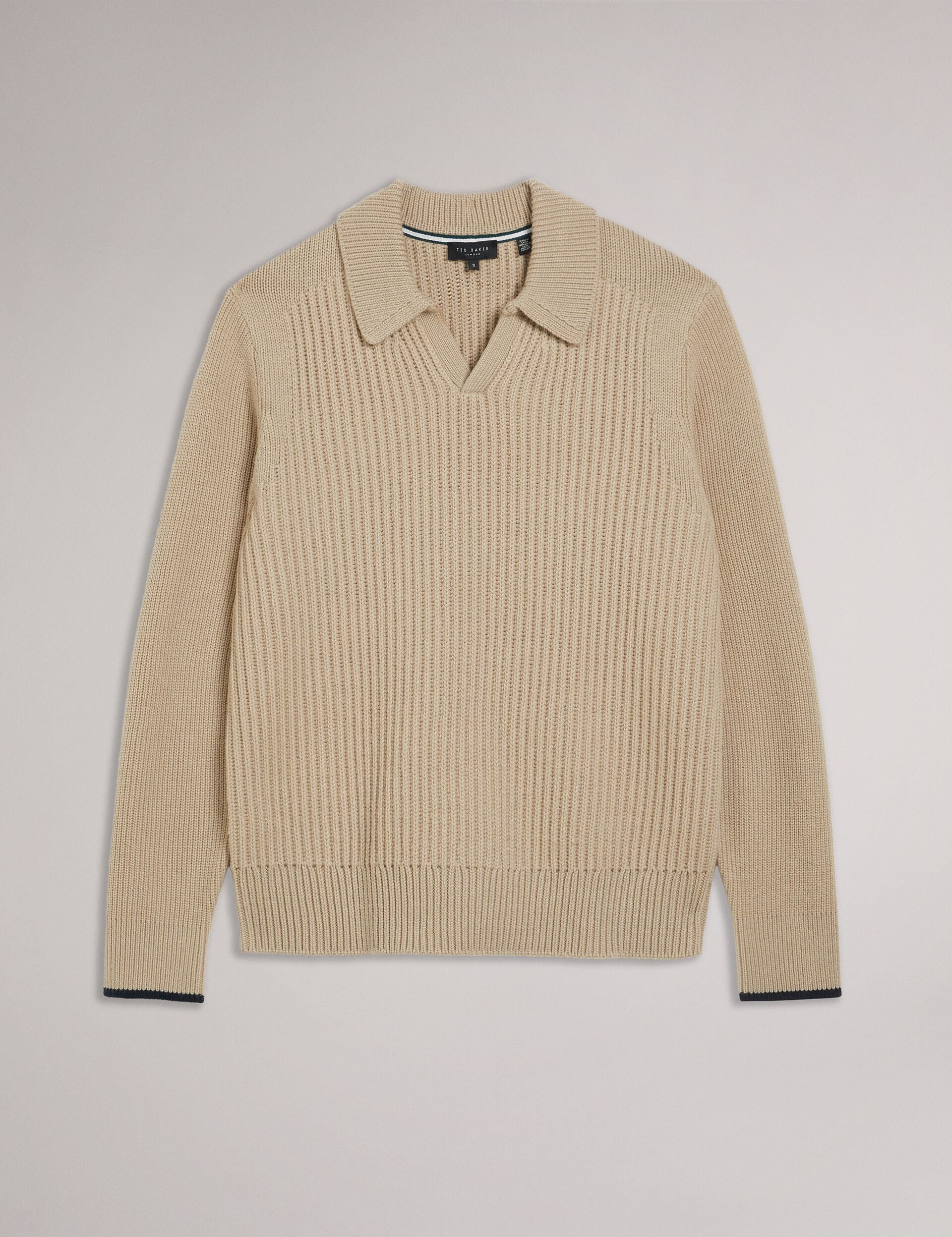 Ted Baker ADEMY - Crew Neck TAUPE