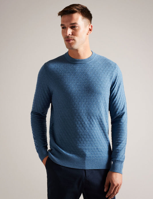 Ted Baker LOUNG - Jumper TEAL BLUE